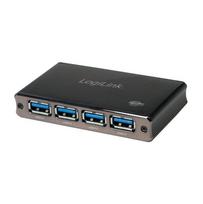 Logilink USB 3.0 HUB 4-port, Aluminum with Overload Protection