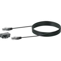 Schwaiger TAE-F/RJ45 3m Black Adapter