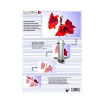 Olympia  Laminating film DIN A4 80 Mic 25 pieces transparent.