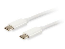 Equip USB-C3.2-C Gen2 4K PD60W St/St 2.00m cable white polybag