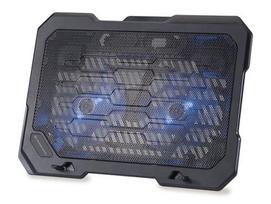 Conceptronic 2-Fan USB-A2.0 Laptop Cooling Pad 25Kg 15.6" sw