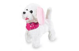 Jamara Plush Dog Trixi RC White/Pink 27MHz