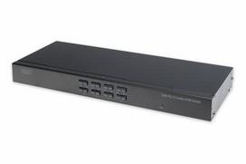 Digitus KVM Switch 1 User - 8 PCs (each PS/2 or USB)