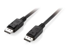 Equip DisplayPort 1.2 4K/60Hz St/St 5.00m black Polybeutel