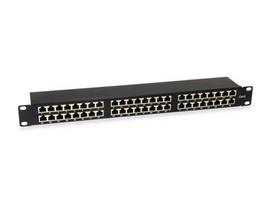 Equip 19" Patch Panel 48xRJ45 Cat6 FTP 1U 250MHz RAL9005