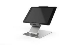 Durable Tablet Table Holder TABLET HOLDER TABLE 7-13" silver