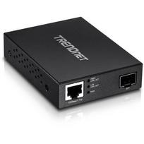 TRENDNET Media Converter Glass Fiber Gigabit PoE PD SFP