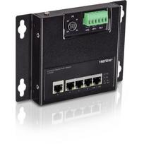 TRENDNET Industrial Switch 5 Port Gbit Unmanaged PoE+ Metal Housing