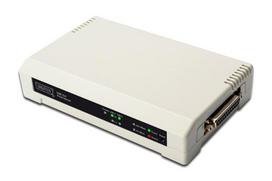 Digitus USB  AND  Parallel Print Server, 3-Port 2x USB A, 1x DB-