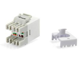 Equip Keystone Jack unshielded Cat6 LSA slim 8 pieces ws
