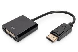 Digitus DisplayPort Adapter DPort - DVI(24+5) St/Bus 0.15m