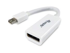 Equip Mini DisplayPort to DP, 4K/60Hz, Static/Burst, 0.15m wire length