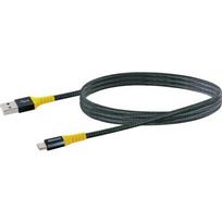Schwaiger USB Cable 2.0 A to Micro USB 1.2m Black/Yellow