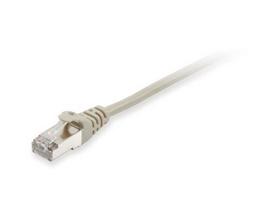 Equip Cat6 patch cable, 60x S/FTP, 2xRJ45, 0.50m, gray LSZH