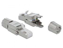 Delock RJ45 connector Cat.6 STP tool-free