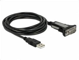 Delock USB 2.0 Type-A to 1 x Serial RS-232 DB9 3m