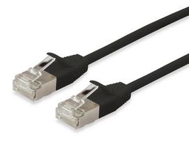 Equip Cat6A SlimFlex F/FTP 15.0m gray LSZH 2xRJ45 polybag patch cable
