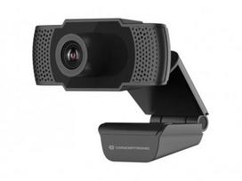 Conceptronic USB-A2.0 Webcam 90° 1080P 30Hz FullHD +Micro sw