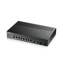 ZYXEL Switch 10x GE GS2220-10 8 Port + 2x SFP/Rj45