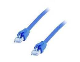Equip Cat8.1 Patch Cable, S/FTP, 2xRJ45, 3.00m, blue, LSZH, Polybag