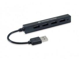 Conceptronic 4-Port USB 2.0 Hub, slim, without network, 4x A2.0