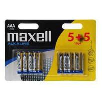 MAXELL Alkaline Battery AAA Micro LR03 10pcs.