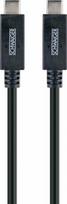 Schwaiger USB Cable 3.1, USB-C to 3.1 Type-C, 1.00m, Black