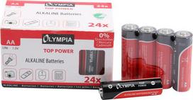 Olympia  Alkaline Batteries AA                       24 Pieces