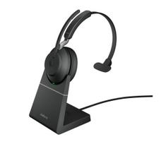 Jabra Headset Evolve2 65 UC Mono, incl. Link 380a  AND  Charging Station.