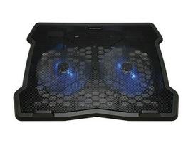 Conceptronic 2-Fan USB-A2.0 Laptop Cooling Pad 5Kg 15.6" sw