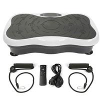 Extralink Moonwalk SpinMove White | Vibrating Fitness Exercise Platform | 200W