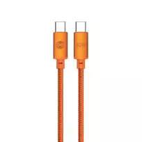 Forever  Saffron data transfer and charging cable | USB-C to USB-C | PD | 60W | 1m | orange