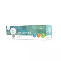 Forever Light LED Bulb E27 G45 2W 230v neutral white, 5 pack