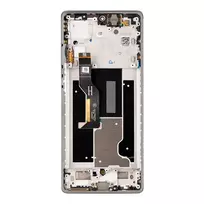Motorola  Edge 50 Fusion LCD Display + Touch Unit + Front Cover, Marshmallow Blue (Service Pack)