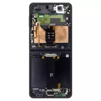SAMSUNG LCD display + Touch Unit + Front Cover – Galaxy Z Flip 7 5G Black (Service Pack)