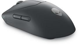 Alienware Pro Wireless Gaming Mouse, Ambidextrous, RF Wireless + USB Type-C, Optical, 26000 DPI
