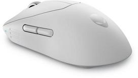Alienware Pro Wireless Gaming Mouse, Ambidextrous, RF Wireless + USB Type-C, Optical, 26000 DPI