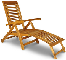 Medinis lauko gultas AK-540L, ruda