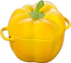 STAUB Ceramique paprikos formos keraminis indas, geltonas, 500ml, 11cm