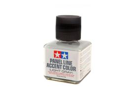 Tamiya - Panel line accent color Light Grey, 40ml, 87189