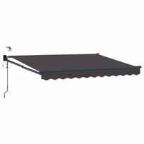 Elektrinė ištraukiama pavėsinė Antracitas 25 x 2 m