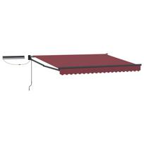 Elektrinė ištraukiama pavėsinė Bordo raudona 35 x 2 m