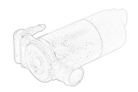 Priekinių žibintų apiplovimo siurblys OE PEUGEOT 1609688380