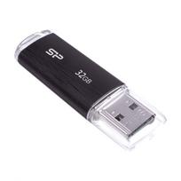 USB raktas Silicon Power Ultima U02 32GB USB 2.0 Black