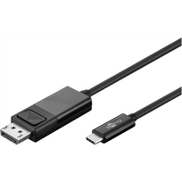 USB adapteris Goobay USB-C- DisplayPort adapter cable (4k 60 Hz) 79295 USB-C male, 1,2 m
