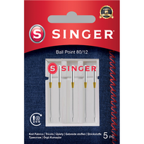 Adata sagai Singer Ball Point Needle 80/12 5PK for Knit Fabrics