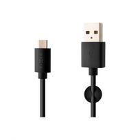 Kabelis FIXED Long Cable USB/USB-C 2m, Black