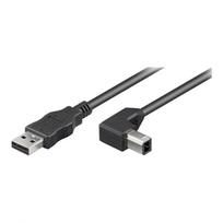 Kabelis Goobay USB cable Male 4 pin USB Type A Male 4 pin USB Type B 2 m Black