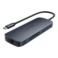 Jungčių stotelė Hyper HyperDrive EcoSmart Gen.2 Universal USB-C 10-in-1 Hub with 140 W PD3.1 Power Pass-thru Ethernet LAN (RJ-45) ports 1 HDMI ports