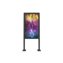 Televizoriaus laikiklis EDBAK POK101 Stand skirta 55" outdoor LG monitors - 55XE4F-M, Black EDBAK